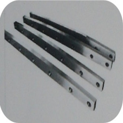 Metal shear blades and straight cutting knives for steel, plate