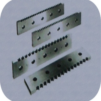 Counter shredder knives and shear teeth blades for Plastic, rubber